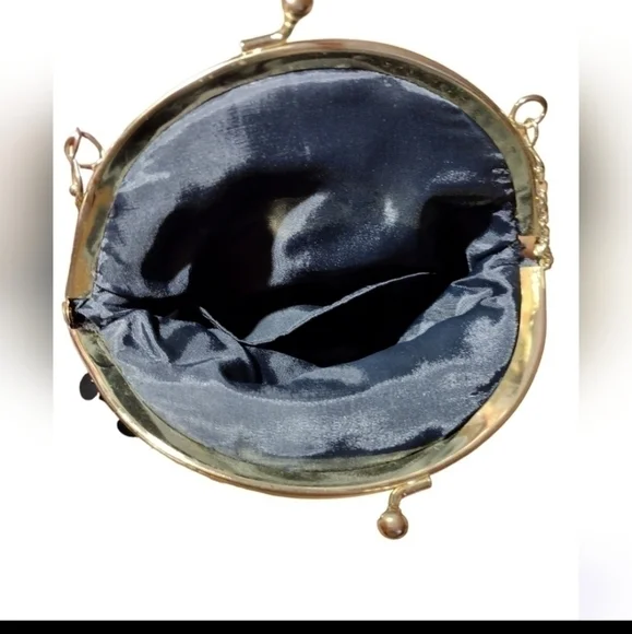 🟠 Vintage Beaded Cocktail Bag - Picture 4 of 15